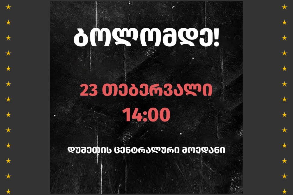 ერთად დავდგეთ საქართველოსთვის